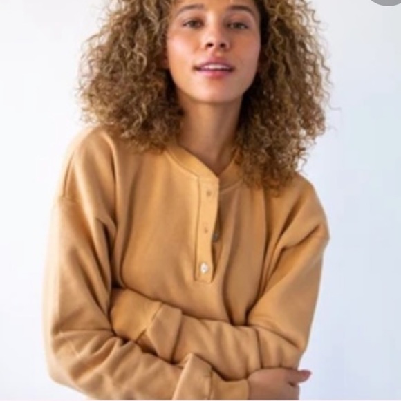 Stoney Clover Lane Tops - STONEY CLOVER LANE DONNI MEDIUM PUMPKIN SPICE TOP